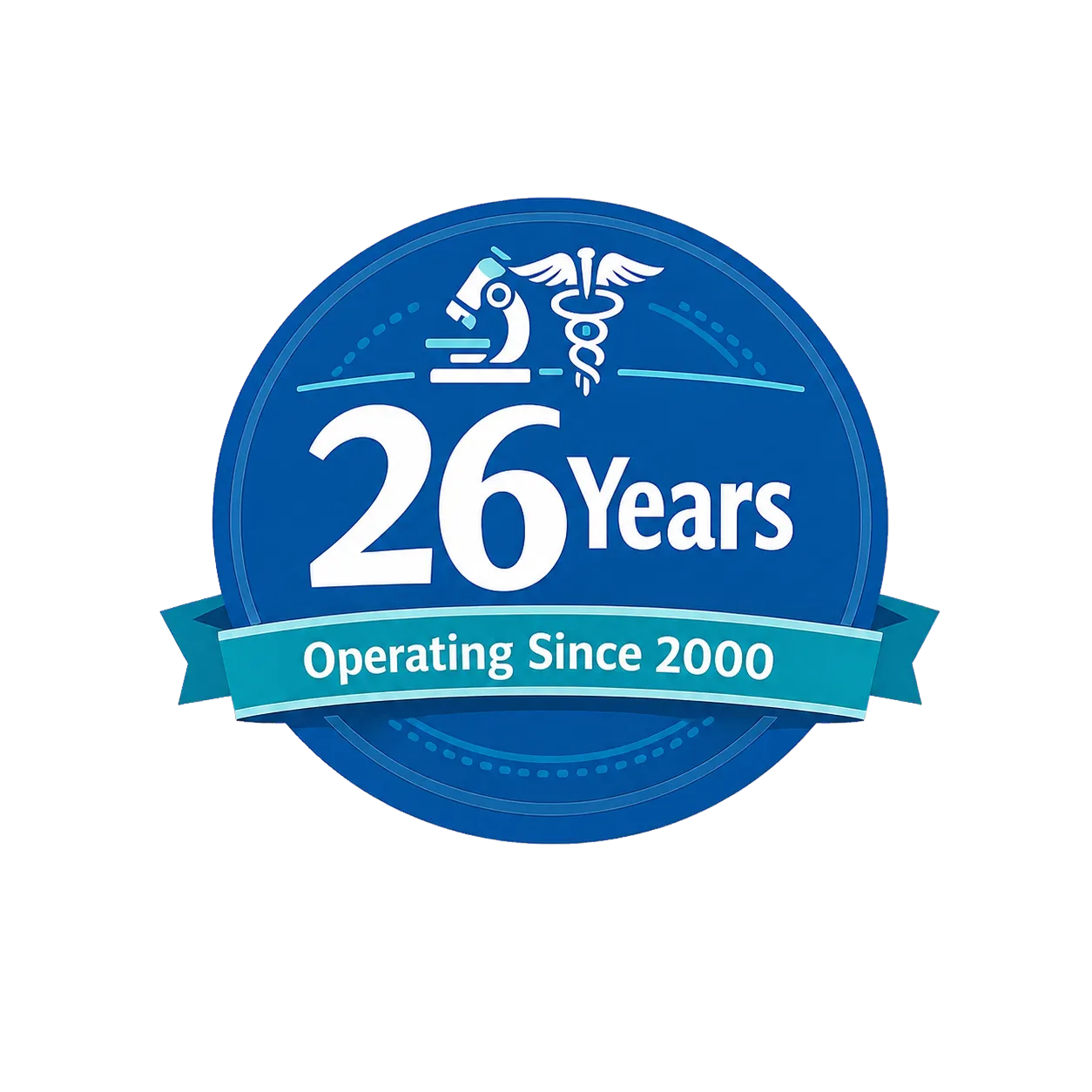 26 Years, established in 2000