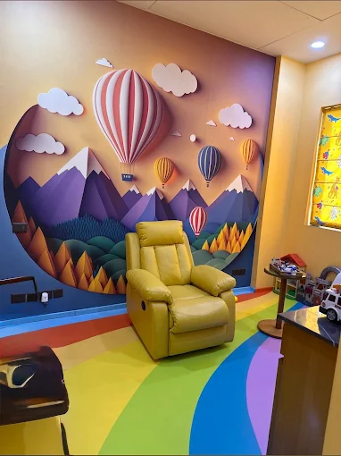 Pediatric collection room at Dr Bhasin's Lab